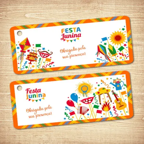 Tag - Festa Junina (4x10cm)