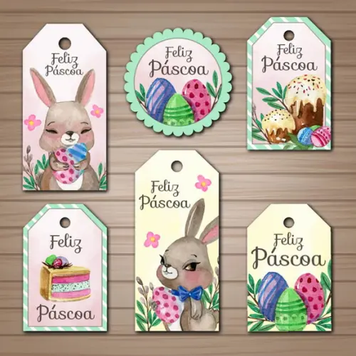 Tag - Kit Feliz Páscoa