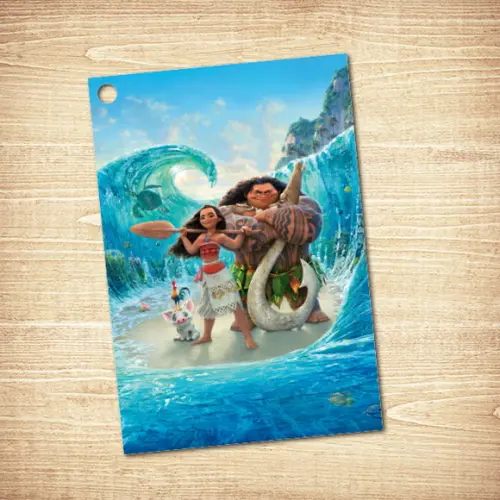 Tag - Moana (4x6cm)