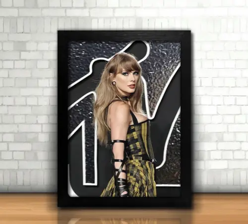 Taylor Swift / Quadro / 20x30cm / Vidro