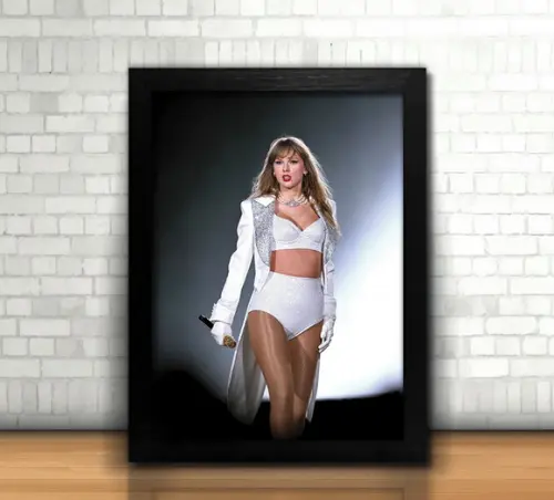 Taylor Swift / Kit 2 Quadros / 20x30cm / Vidro