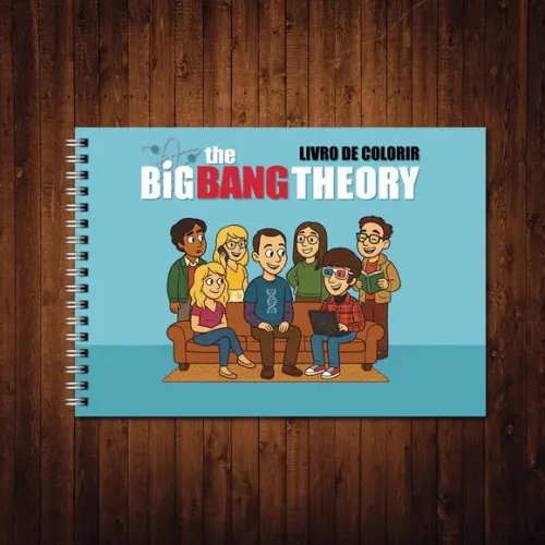 The Big Bang Theory / Livro de Colorir / Goods / Wire-o