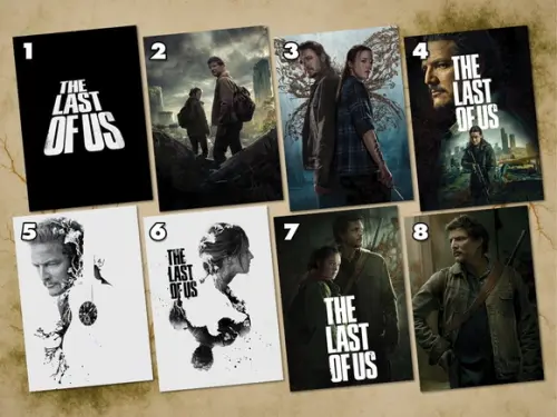 The Last Of Us / Kit Adesivos / Tamanho A4
