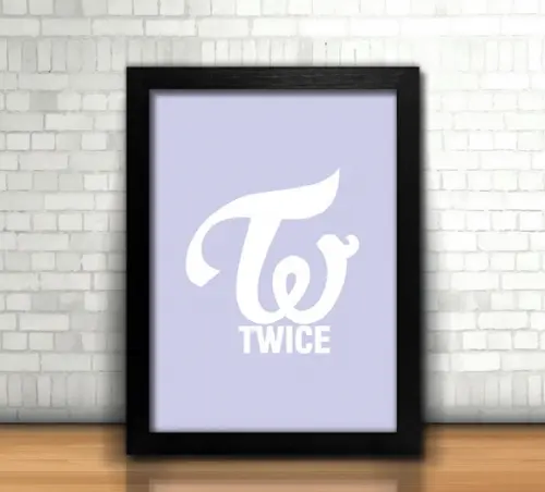 Twice / Quadro / 20x30cm / Vidro