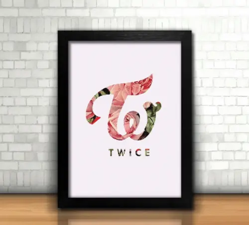 Twice / Quadro / 20x30cm / Vidro