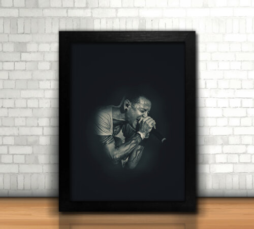 Linkin Park / Quadro / 20x30cm / com Vidro