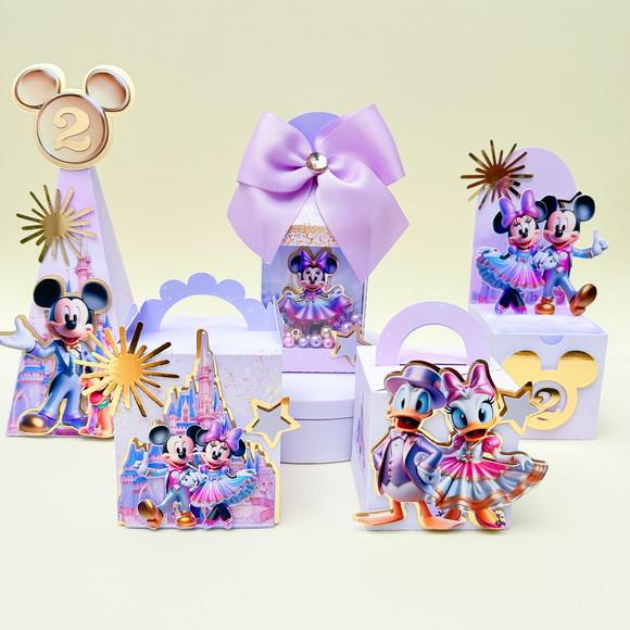 Kit Disney 50 Anos Luxo 60 Peças Novo