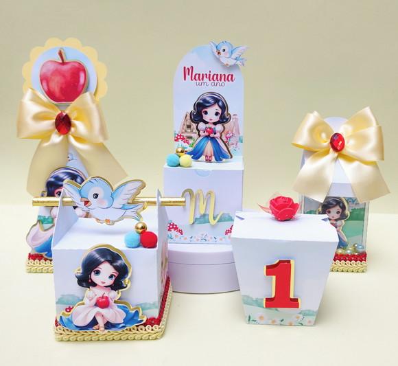 Kit Branca de Neve Cute Luxo 20 Peças