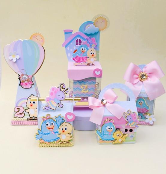 Kit Galinha Pintadinha Candy Luxo Premium 50 Peças