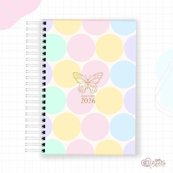 Agenda 2026 Personalizada Colorida Candy Colors 6