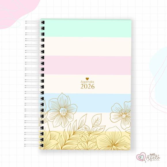 Agenda 2026 Personalizada Colorida Candy Colors 5