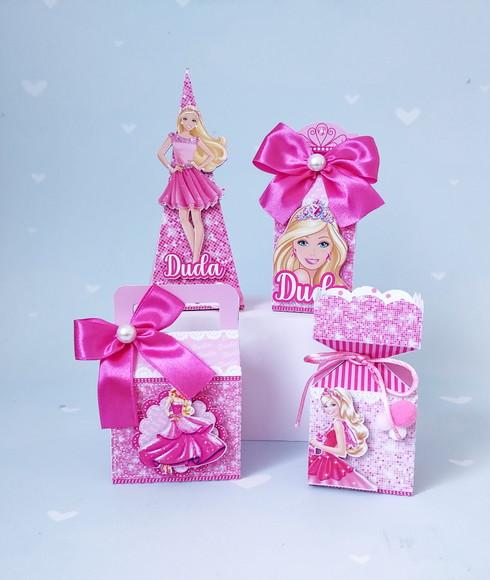 Kit Personalizados Barbie Clássico 30 Peças
