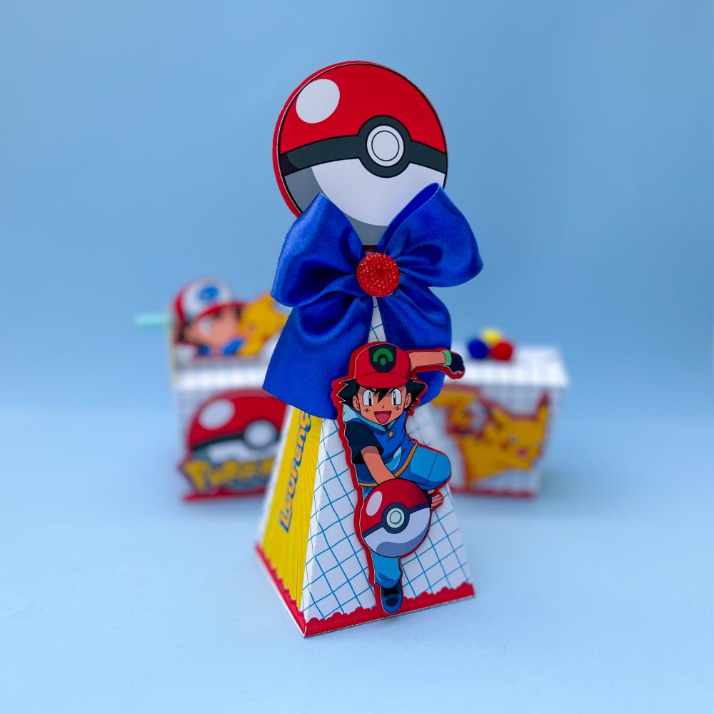 Kit Pokemon Menino Clássico 50 Peças