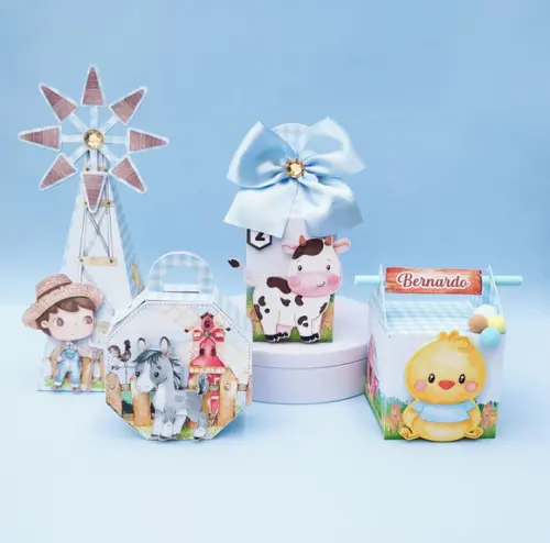Kit Fazendinha Menino Clássico 20 Peças