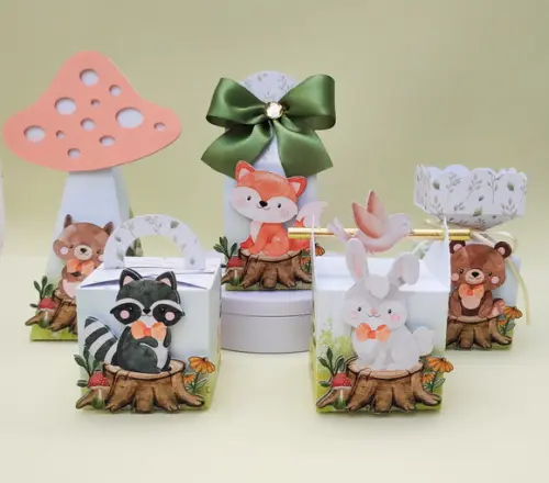 Kit Bosque Encantado Menino Clássico 30 Peças