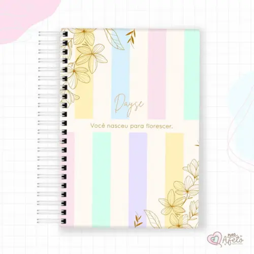 Agenda 2026 Personalizada Colorida Candy Colors 1