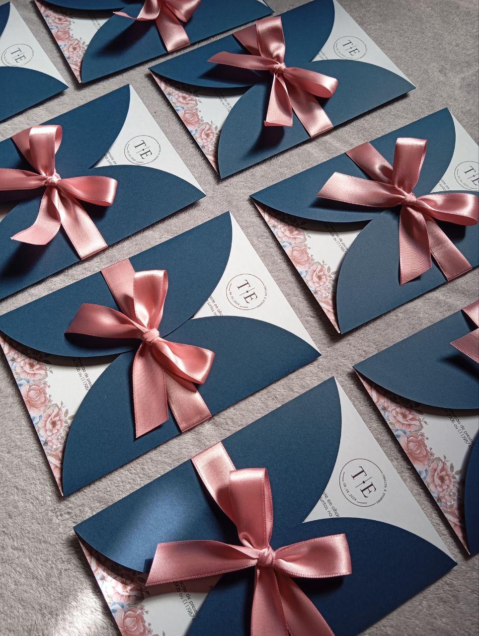 Convite Envelope Janela - (mod. Talita e Evandro)
