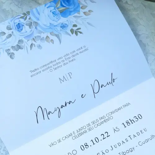 Convite Casamento (mod. Envelopado)