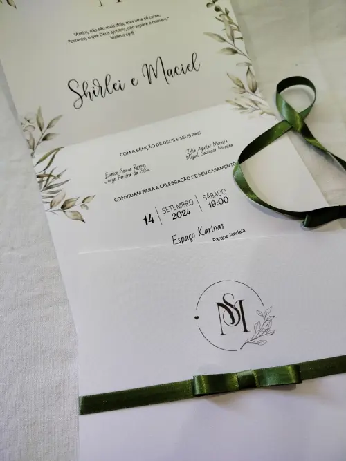 Convite Casamento (mod. Envelopado)