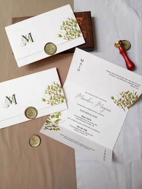 Convite Casamento (mod. Dani e Hercules)