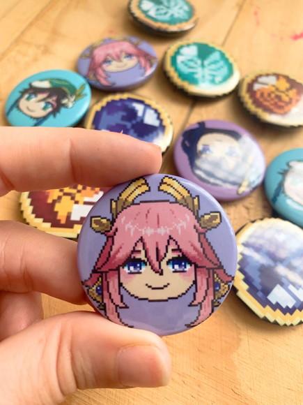 15 Botton Personalizado com a Sua Arte 55mm