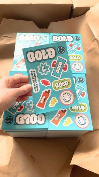 250 Cartela de Adesivos Personalizada A5 15x21 com Sua Arte
