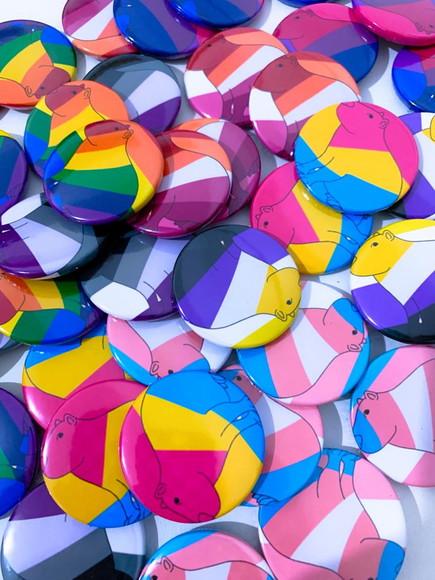 30 Botton Personalizado com a Sua Arte 38mm