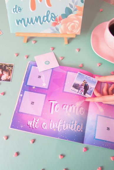 Álbum de Figurinhas Dia das Mães 2023 Presente Criativo