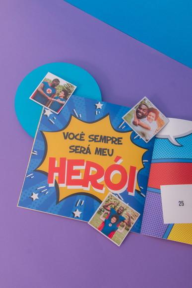 Álbum De Figurinhas Presente Criativo Dia Dos Pais