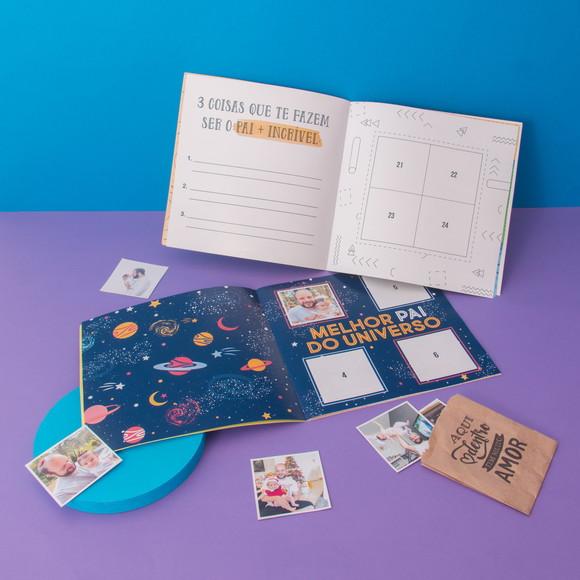 Álbum De Figurinhas Presente Criativo Dia Dos Pais