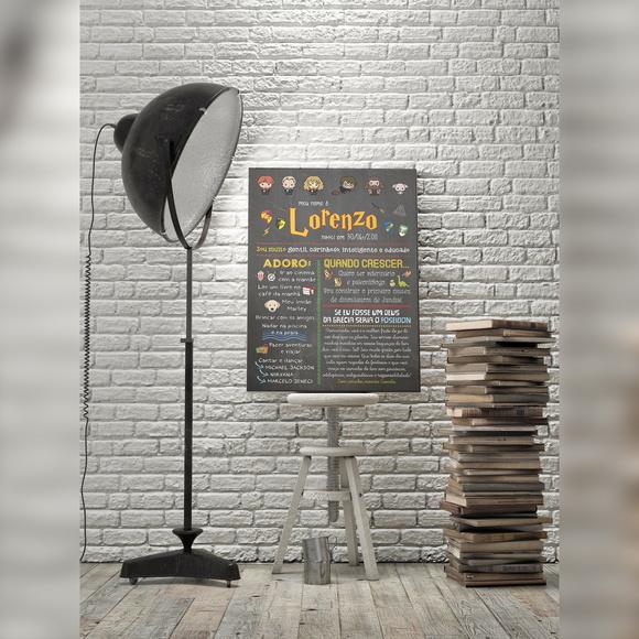 Chalkboard Infantil A2 em PVC