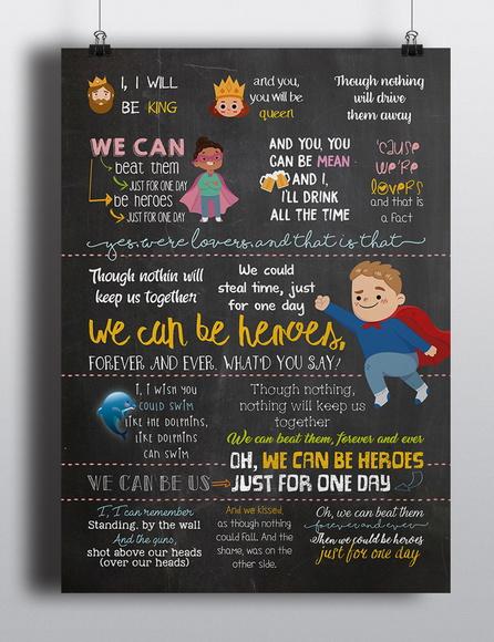 Chalkboard Música - Arte Digital