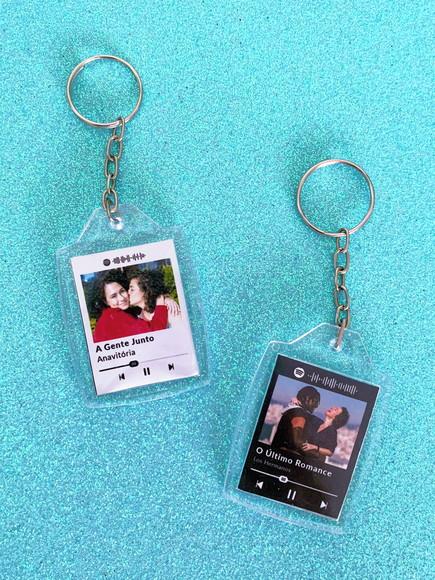 Chaveiro Spotify Personalizado