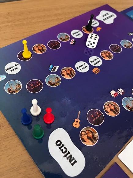 Jogo de Tabuleiro Personalizado com a Sua Arte | Tam 28x40cm