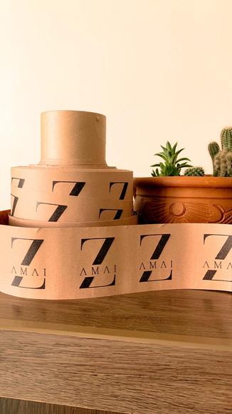 Fita Gomada Personalizada 80mm 100m