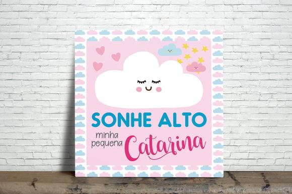 Quadrinho Sonhe Alto