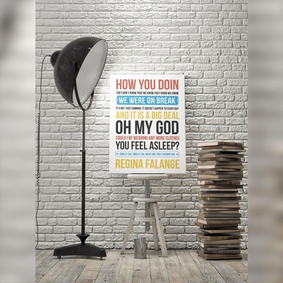 Quadro Friends A2 em PVC