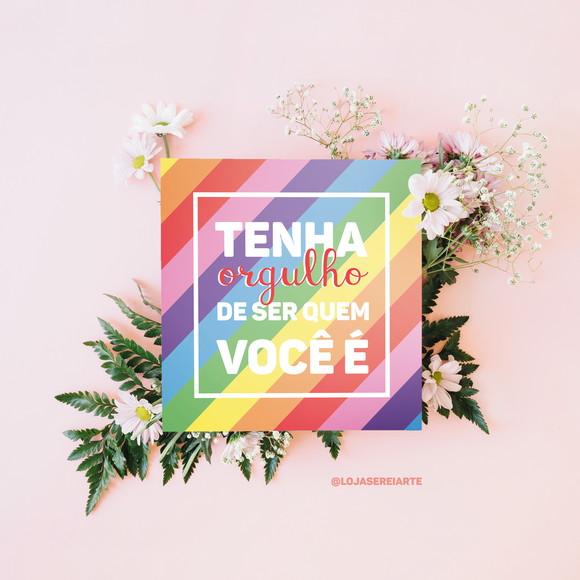 Quadro Orgulho LGBT