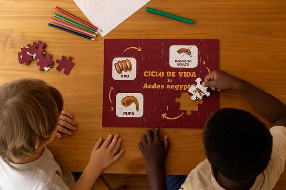 Quebra-cabeça Personalizado | 24 Peças | com a Sua Arte