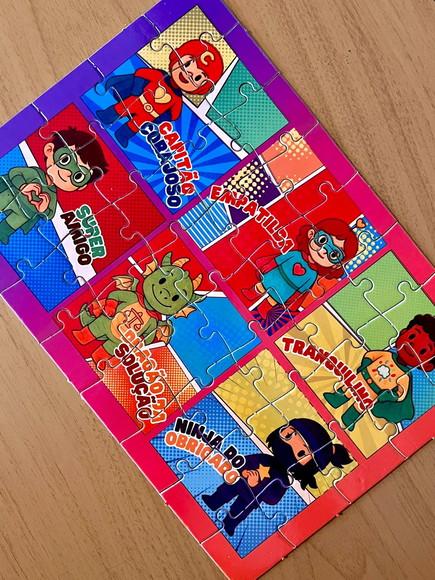 Quebra-cabeça Personalizado | 40 Peças