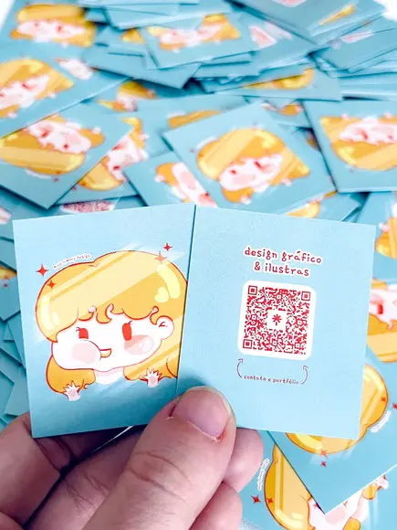 100 Mini Cartão Tag