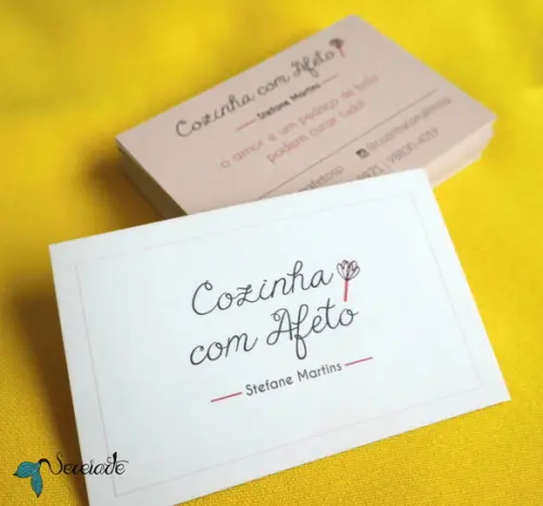 250 Cartão de Visita | Couchê 300g