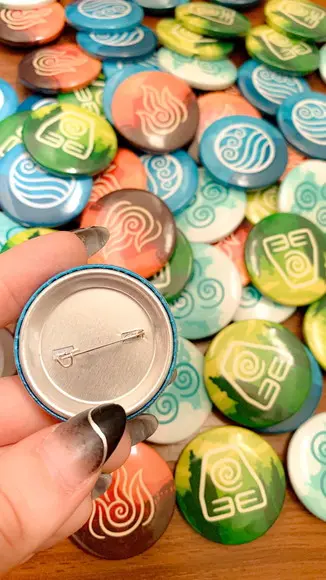 30 Botton Personalizado com a Sua Arte 38mm