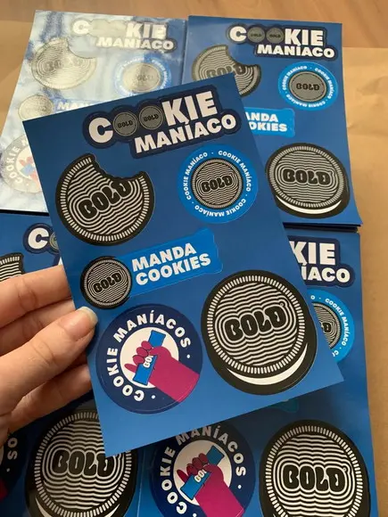 30 Cartela de Adesivos Personalizada A6 10x15 com a Sua Arte