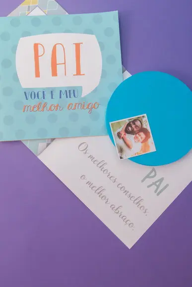 Álbum De Figurinhas Presente Criativo Dia Dos Pais