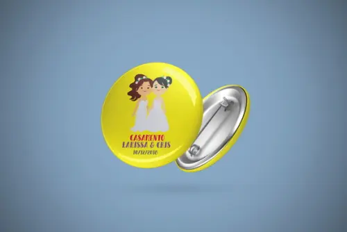 Bottons Casamento e Noivado 100 unidades