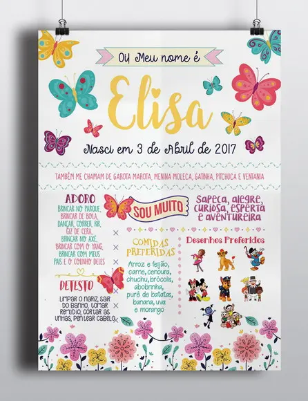 Chalkboard Infantil - Arte Digital