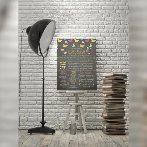 Chalkboard Infantil A2 em PVC