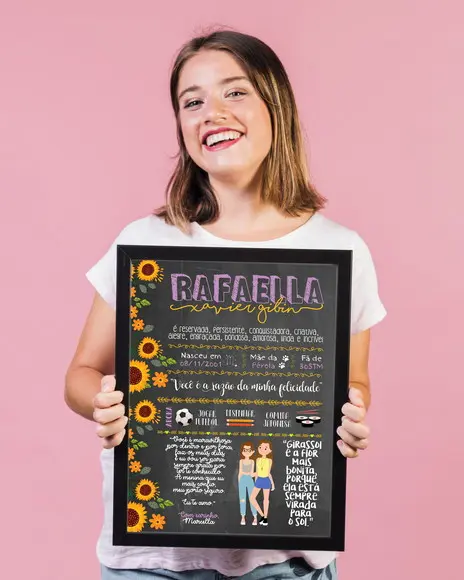 Chalkboard Presente - ARTE DIGITAL