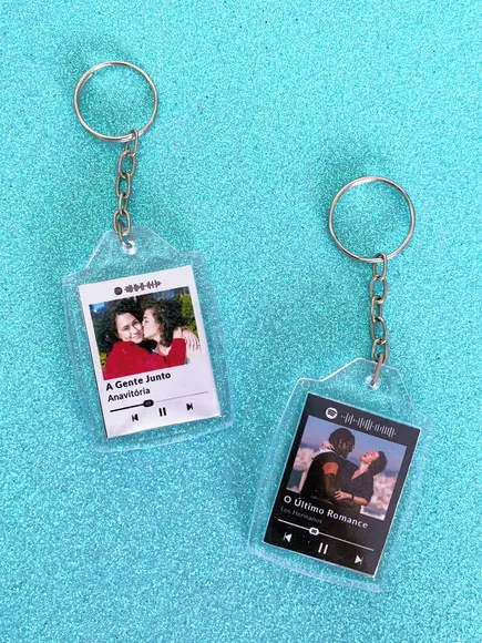 Chaveiro Spotify Personalizado